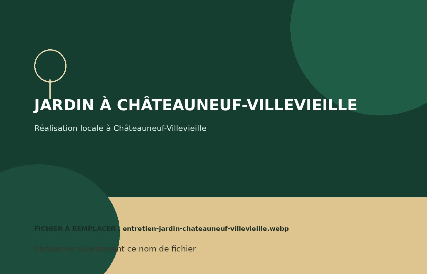 Entretien de jardin à Châteauneuf-Villevieille