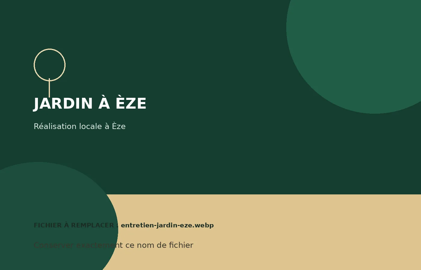 Entretien de jardin à Èze